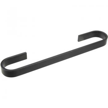 Porte-serviette Design Aluminium Éloxé Noir