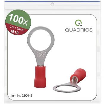 Quadrios 22C445 Ringkabelschuh für Kabel bis 1.5 mm² Querschnitt