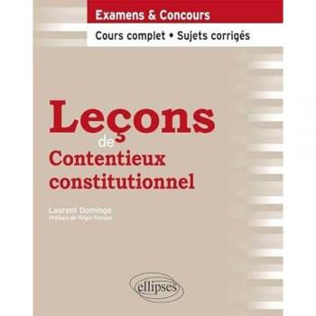 Leçons de Contentieux constitutionnel