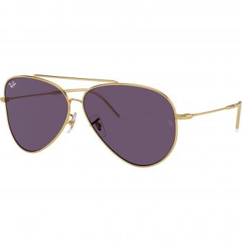 Ray-Ban RBR0101S Aviator Reverse 001/1A Unisex Pilot Sunglasses Gold