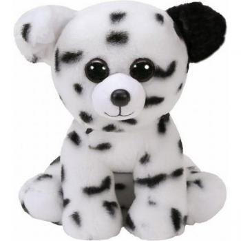 Mini Spirou, la peluche Dalmatien en beanie