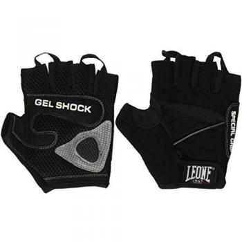 XL Black‑White Power Grip Gloves – Leone 1947