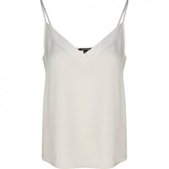 Comma Blusentop Spaghetti-Träger-Top aus Satin