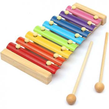 Instrumento Musical de Madera: Xilófono 8 Tones para Niños
