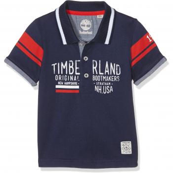 Polo Timberland Niñas, Manga Corta, Azul Marino, Talla 10