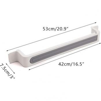 Space-Saving Wall-Mounted Towel Rack