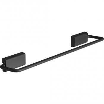 Porte-serviettes design noir mat 41 cm