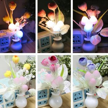 Tulipán Luminoso LED Noche y Día