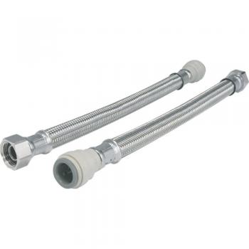 John Guest Speedfit FLX15P Flexi Hose 15mm x 1/2 inch BSP 300mm