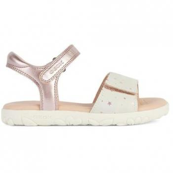 Sandalias de Niña GEOX SANDALIAS NINA MODELO J SANDAL HAITI GIRL COLOR BEIS C8283