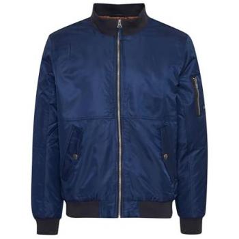 Bomberjacke BLEND Bomberjacke BHOuterwear Gr. XL, blau (marineblaus), Herren, Obermaterial: 100% Nylon NY., Jacken