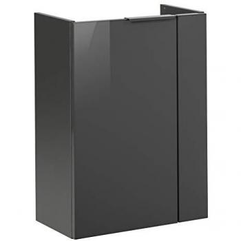 FACKELMANN Waschbeckenunterschrank SBC 45 cm, anthrazit Hochglanz