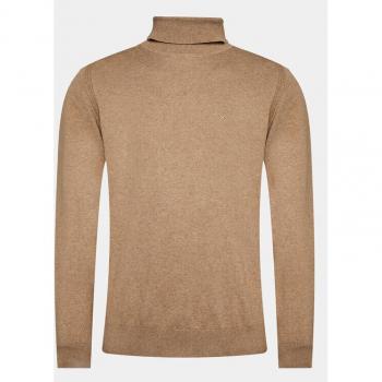 INDICODE Rollkragenpullover Van Paul 35-699 Beige Trendy Fit