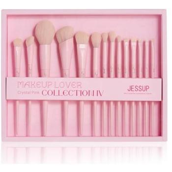 Jessup 14-onderdelen Makeup Brush Set – Pink & Vegan