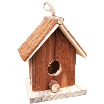 Hanging Wooden Birdhouse for Hummingbirds