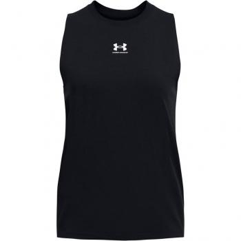T-shirt sans manches Essential Muscle Under Armour noir
