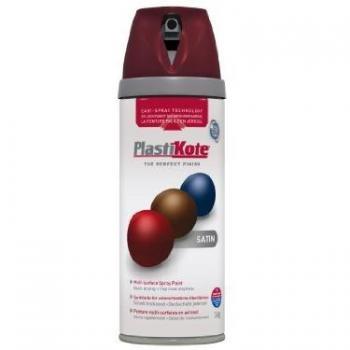 PlastiKote Premium Semi-Flat Enamel Aerosol Spray Paint