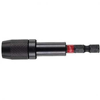 Milwaukee Shockwave bithouder met borging 73 mm