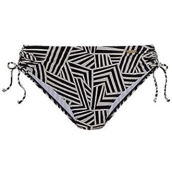 LASCANA Bikini-Hose Cleo – Seitliche Raffung, schwarze Variante, 36