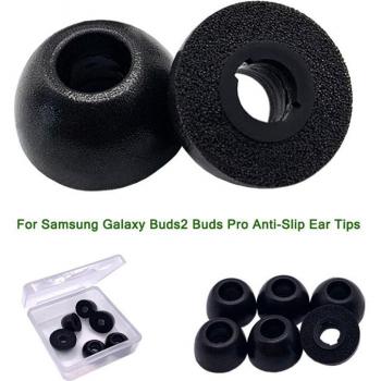 Embouts en mousse à mémoire de forme, 3 paires, pour Samsung Galaxy Buds Pro