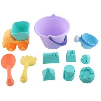 Juego arena niños goma suave