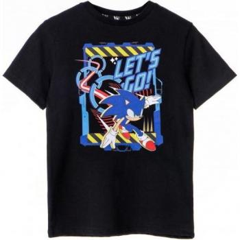 T-shirt à manches courtes pour garçons Sonic Allons-y!