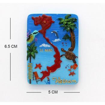 Vietnam Da Nang Crazy House fridge magnet
