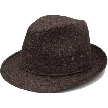 Sombrero Jazz de fieltro para caballero, talla grande 57-60CM