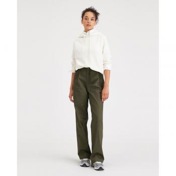 Dockers Pantaloni A Vita Alta 29 Army Green