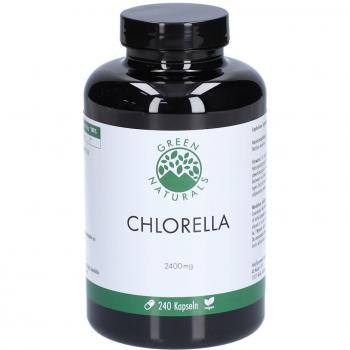 Green Naturals 2400mg Chlorella Kapseln Vegan