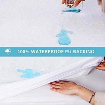 Bedecor Coton Protège Matelas Imperméable et Respirante, Alèse, Couvre Matelas, Anti-Acarien Hyp