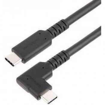 StarTech.com 0.5m Rugged Right Angle USB-C to USB-C Cable (RUSB31CC50CMBR)
