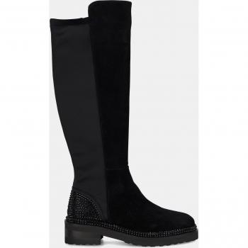 ALMA EN PENA Women's Flat High Boots in Black, Size 3 UK