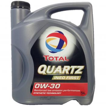 Total Huile Moteur 0W-30 Quartz Ineo First 5L
