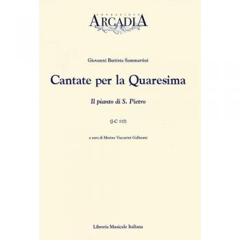 Cantate per la Quaresima. L'Addolorata divina madre e desolatissima nella Soledad (J-C 123)