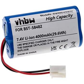 Batterie vhbw pour nettoyeur de piscine Bestway (4000mAh, 7,4V)