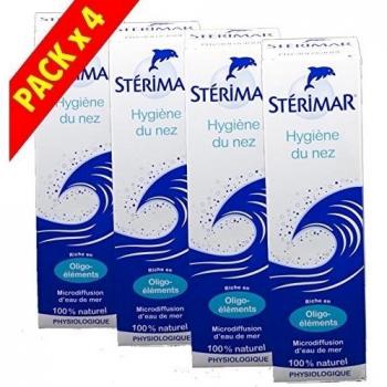 Sterimar Solución Nasal Agua de Mar 100 ml 4 unidades
