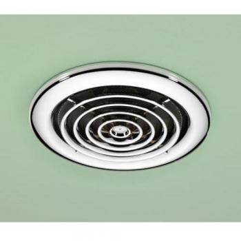 Turbo Chrome Non-Illuminating Bathroom Inline Extractor Fan