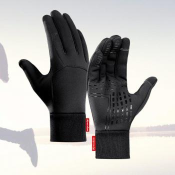 SnowCatcher Thermal Waterproof Gloves – Touchscreen, Non‑Slip, Hiking & Camping