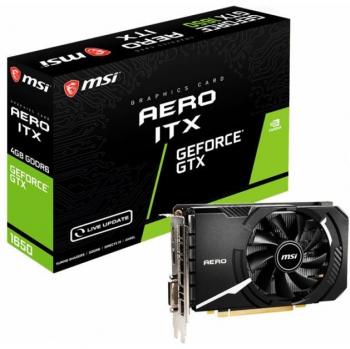 Tarjeta NVIDIA GTX 1650 D6 Aero ITX 4GB GDDR6
