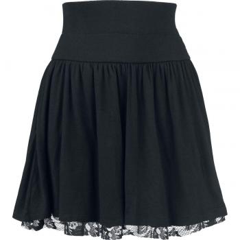 Skirt di Rotterdam in Tulle Fiori Neri XS-3XL