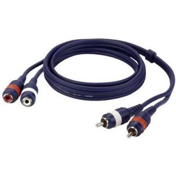 DAP FL27 2x RCA M naar 2x RCA V 75 cm