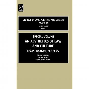 An Aesthetics of Law and Culture: Texts, Images, Screens with CDROM: Texts, Images, Screens