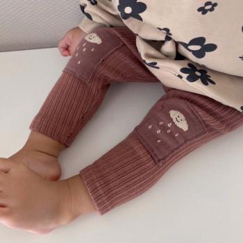 Ropa de bebé: leggings casuales en PP, otoño, patrones lindos, 0-24M