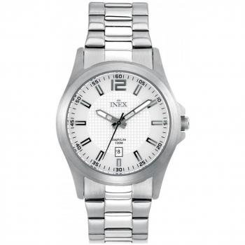 Inex Silver Rostfri Stål Klocka A69426-1S0I