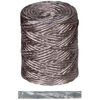 Rombull Ronets 1‑Ende Polypropylen‑Raffia­Garn – 600 m/kg, Ø 1,7 mm, 200 g weiß