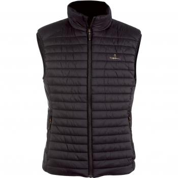 Chaleco calefactable Therm-ic Powvest Heat Boost para hombre (Negro)