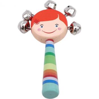 Cartoon Smiley Rattle for Babies
