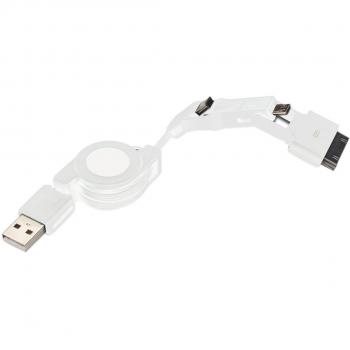 Assmann 31010 Ednet Universal 3-in-1 Kabel (30-polig, Micro USB B, Mini USB B)