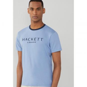 Camiseta HACKETT HM500797 HERITAGE manga corta hombre azul